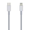 AISENS CABLE-APPLE -USB TYPE C-LIGHTNING-2A, 2M CARGA RÁPIDA BLANCO
