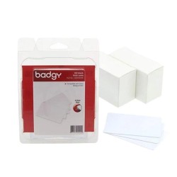 EVOLIS TARJETAS BADGY 200 0,50MM ESPESOR CAJA DE 100 COLOR BLANCO