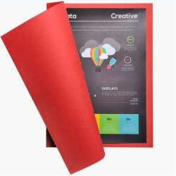 EXACOMPTA SUBCARPETA ROCK´S A4 210GR CARTULINA ROJO -100U-