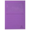 EXACOMPTA SUBCARPETA A4 FOREVER CON VENTANA VIOLETA 120GR -100U-