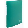 EXACOMPTA CARPETA 4 ANILLAS 15MM POLIPROPILENO OPACO CON ETIQUETA EN EL LOMO A4 VERDE