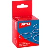 APLI ANILLAS METÁLICAS ARTICULADAS Ø25MM CAJA 20 UD NIQUELADAS
