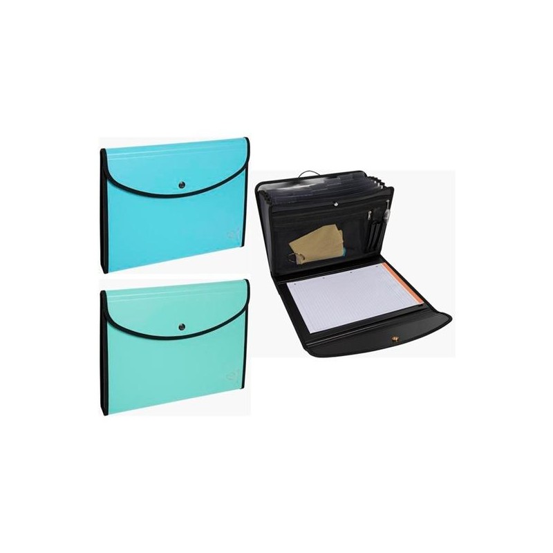 EXACOMPTA CLASIFICADOR AQUAREL 33X25,5CM PARA: A4 C/SURTIDOS