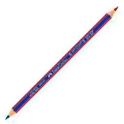 FABER CASTELL LAPIZ BICOLOR 2160 RB ROJO-AZUL