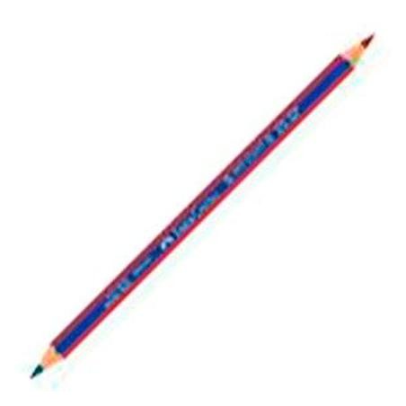 FABER CASTELL LAPIZ BICOLOR 2160 RB ROJO-AZUL