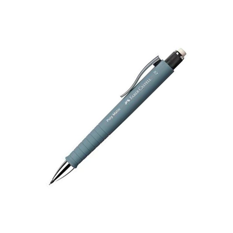 FABER CASTELL PORTAMINAS POLY MATIC 0,7MM GRIS