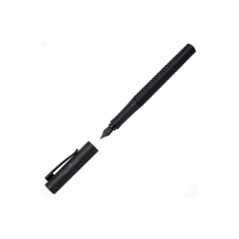 FABER CASTELL PLUMA ESTILOGRÁFICA GRIP EDITION F NEGRO