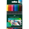 FABER CASTELL ROTULADORES GRIP FINEPEN 0,4MM ESTUCHE DE 10 C/SURTIDOS