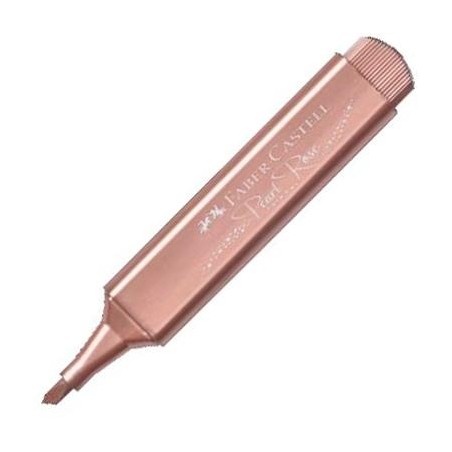 FABER CASTELL MARCADOR TEXTLINER 46 METÁLICO ORO ROSA