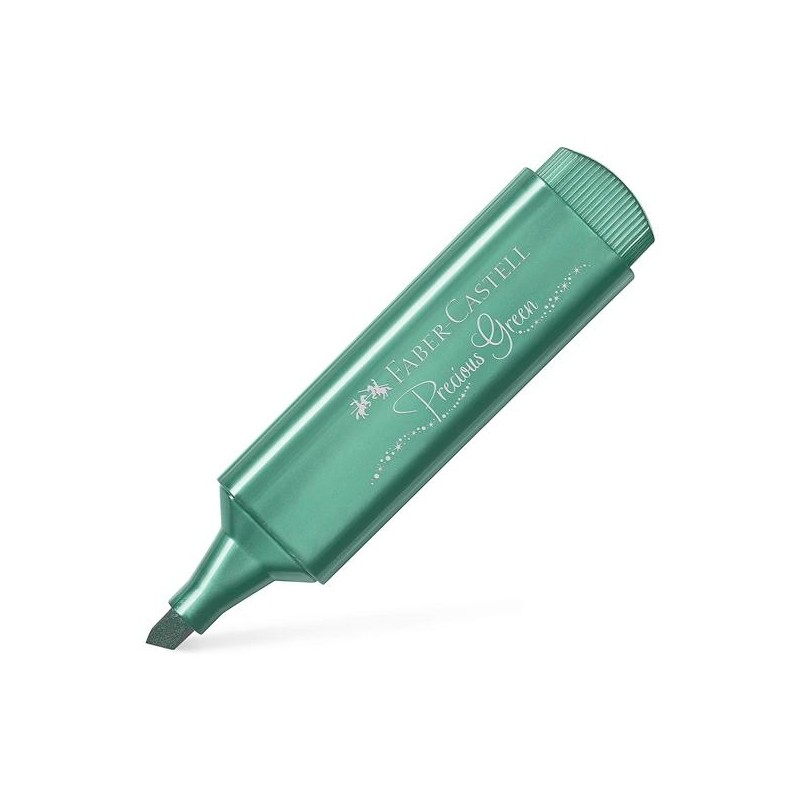 FABER CASTELL MARCADOR TEXTLINER 46 METÁLICO VERDE