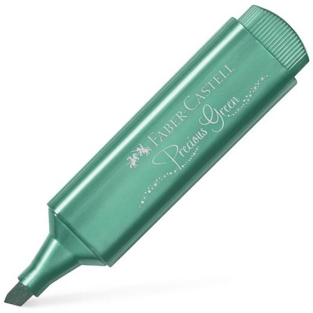 FABER CASTELL MARCADOR TEXTLINER 46 METÁLICO VERDE