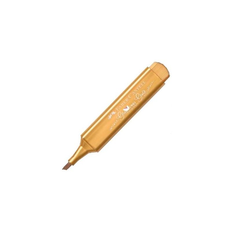FABER CASTELL MARCADOR TEXTLINER 46 METÁLICO ORO