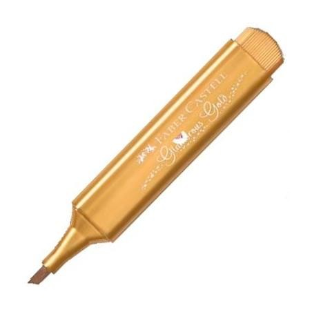 FABER CASTELL MARCADOR TEXTLINER 46 METÁLICO ORO