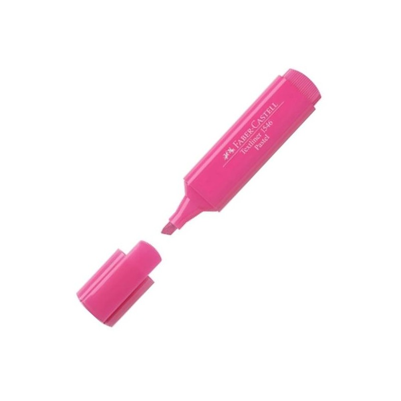 FABER CASTELL MARCADOR TEXTLINER 1546 PASTEL ROSA