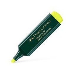 FABER CASTELL MARCADOR FLUORESCENTE TEXTLINER 48 AMARILLO