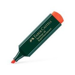 FABER CASTELL MARCADOR FLUORESCENTE TEXTLINER 48 NARANJA