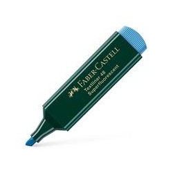 FABER CASTELL MARCADOR FLUORESCENTE TEXTLINER 48 AZUL