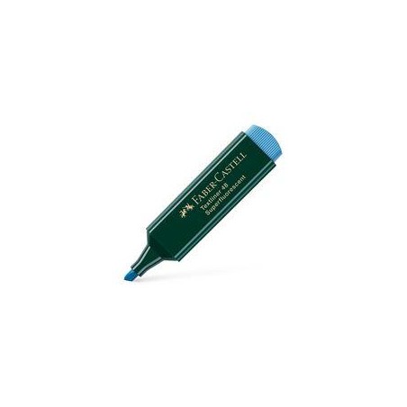 FABER CASTELL MARCADOR FLUORESCENTE TEXTLINER 48 AZUL