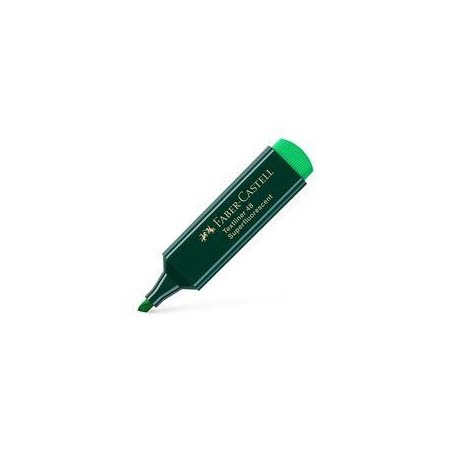 FABER CASTELL MARCADOR FLUORESCENTE TEXTLINER 48 VERDE