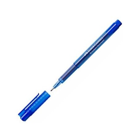 FABER CASTELL ROTULADOR BROADPEN DOCUMENT 0.8MM AZUL