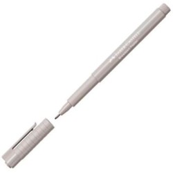 FABER CASTELL ROTULADOR BROADPEN PASTEL 0.8MM GRIS