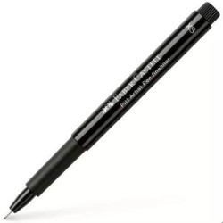 FABER CASTELL ROTULADOR PERMANENTE PITT ARTIST PEN FINELINER XS 0.1MM NEGRO