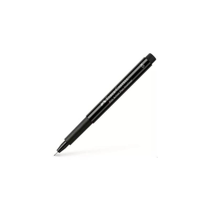 FABER CASTELL ROTULADOR PERMANENTE PITT ARTIST PEN FINELINER XS 0.1MM NEGRO
