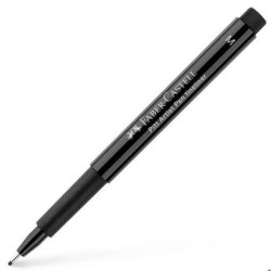 FABER CASTELL ROTULADOR PERMANENTE PITT ARTIST PEN FINELINER M 0.7MM NEGRO