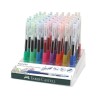FABER CASTELL BOLÍGRAFO ROLLER FAST GEL GRIP 0.7MM C/SURTIDOS EXPOSITOR 40 UD
