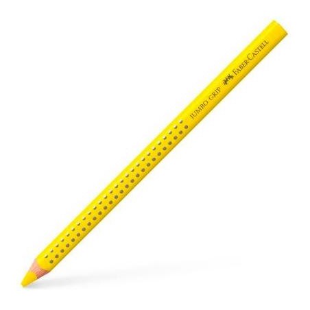 FABER CASTELL LÁPICES DE COLORES JUMBO GRIP UNICOLOR AMARILLO CADMIO