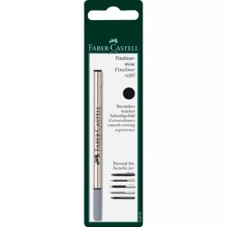FABER CASTELL BLISTER 1 RECAMBIO FINELINER NEGRO