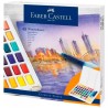 FABER CASTELL ACUARELAS EN PASTILLAS CREATIVE STUDIO COLORES SURTIDOS ESTUCHE 48 UD