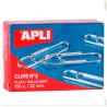 APLI CLIPS PLATEADOS Nº 2 - 32MM CAJA DE 100 -10 CAJAS-