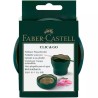 FABER CASTELL VASO PLEGABLE PARA EL AGUA CLIC&GO VERDE OSCURO
