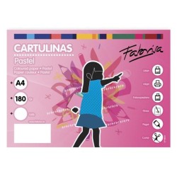 FABRISA CARTULINA 180G A4 50H BLANCO