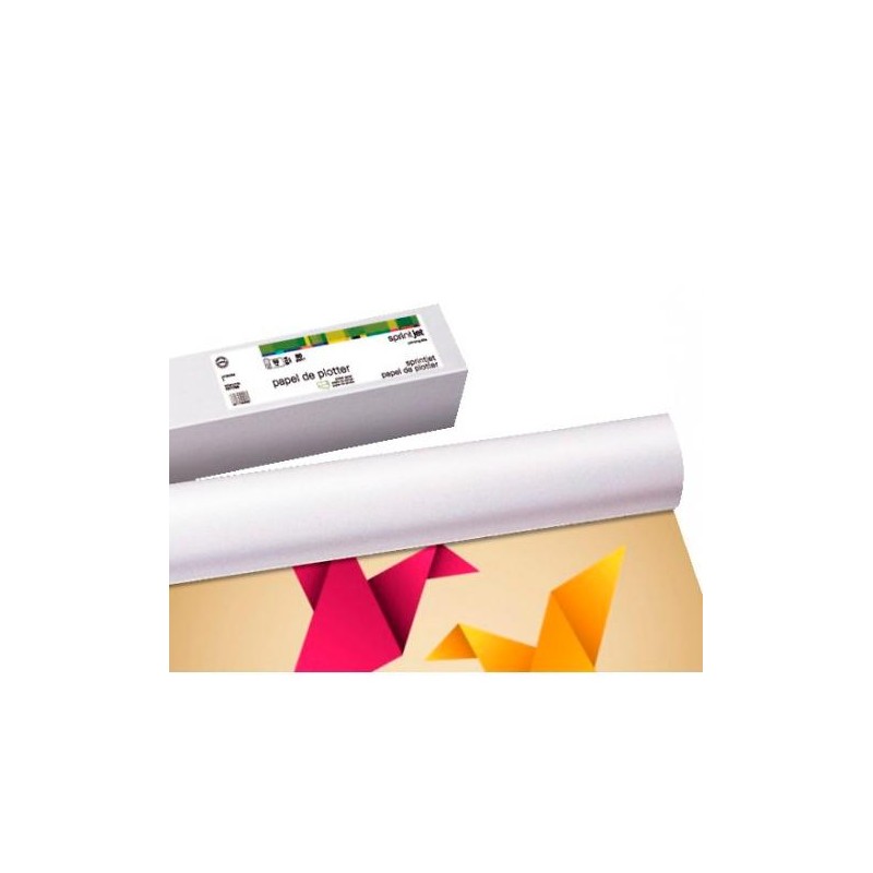 FABRISA ROLLO DE PAPEL PARA PLOTTER MATE 1067X45X50 100GR BLANCO MATE