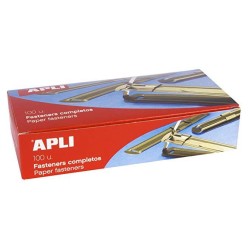 APLI FASTENERS METÁLICOS COMPLETO DORADO - 100UD-