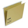 FADE CARPETA COLGANTE VISOR SUPERIOR LARGO TIKI KRAFT CARTULINA FOLIO CON ETIQUETAS -25U-