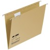 FADE CARPETA COLGANTE FOLIO PROLONGADO VISOR SUPERIOR C/ETIQUETAS CARTULINA KRAFT ECO