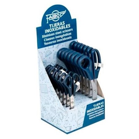 FAIBO TIJERAS OFICINA T1600 Y T2100 AZUL