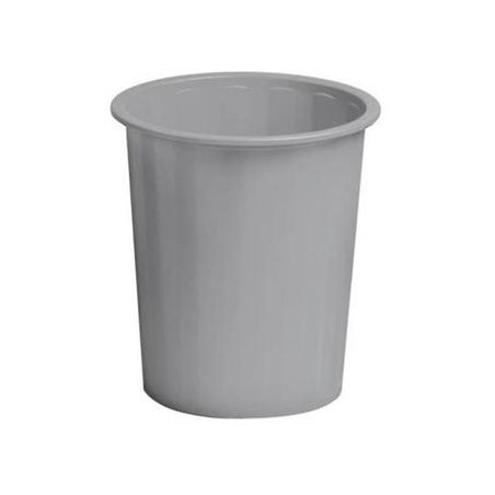 FAIBO PAPELERA DE PLÁSTICO EN POLIPROPILENO 310X280 MM CERRADA 14 L SERIE 305 GRIS