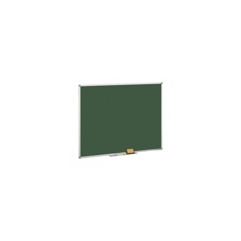 FAIBO PIZARRA VERDE MATE ANTIRREFLECTANTE, MARCO DE ALUMINIO Y CANTONERAS DECORATIVAS MEDIDAS 122X244CM