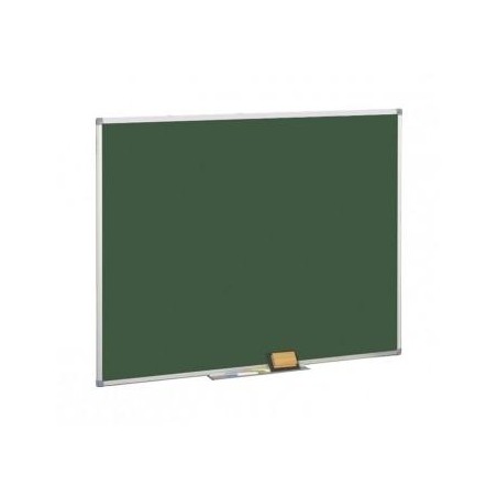 FAIBO PIZARRA VERDE MATE ANTIRREFLECTANTE, MARCO DE ALUMINIO Y CANTONERAS DECORATIVAS MEDIDAS 122X244CM