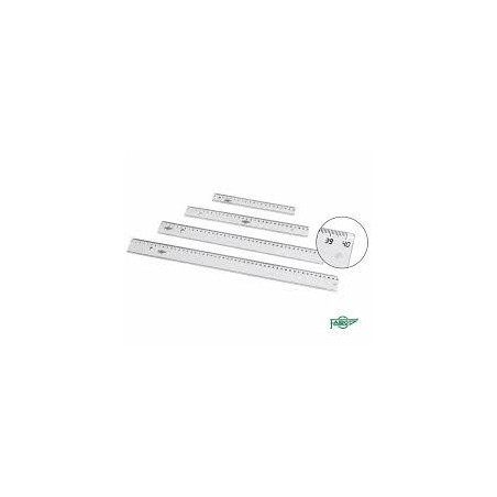 FAIBO REGLA ESCOLAR GRADUADA 50CM TRANSPARENTE