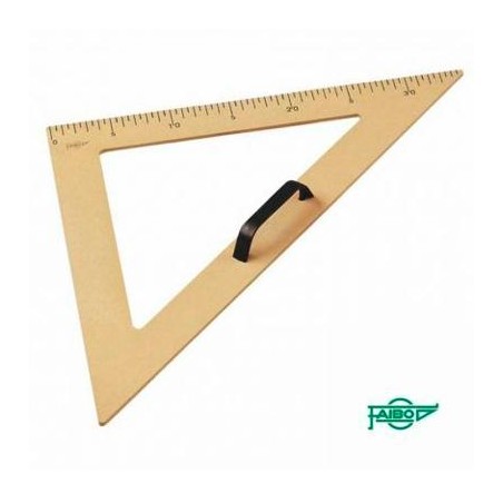 FAIBO ESCUADRA PIZARRA 50 CM GRADUADO PLASTICO
