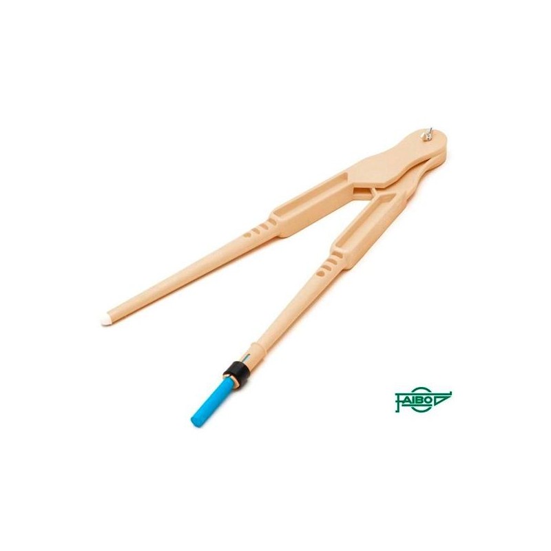 FAIBO COMPÁS PARA PIZARRAS 42CM DE PLÁSTICO COLOR MADERA