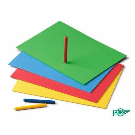 FAIBO ALMOHADILLA MANUALIDADES PARA PICADO EN EVA 200X300X4MM COLORES SURTIDOS -20U