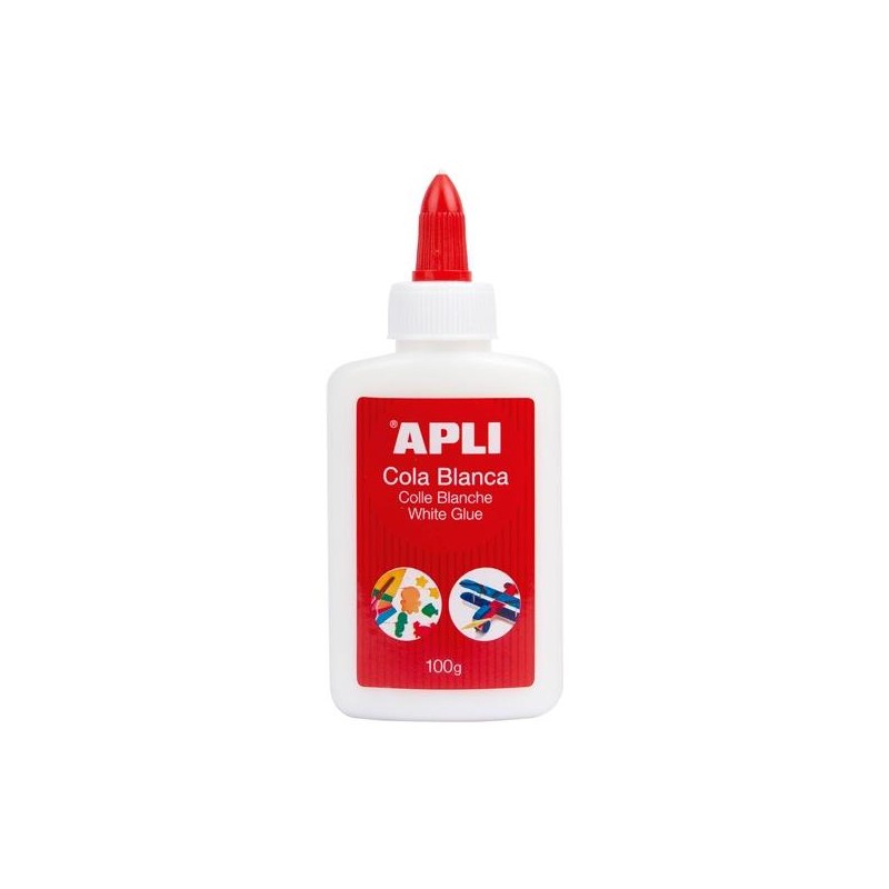 APLI COLA BLANCA LÍQUIDA BOTE CON APLICADOR 100GR