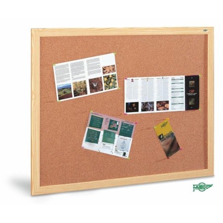 FAIBO TABLERO CORCHO 100X150CM CON MARCO DE MADERA