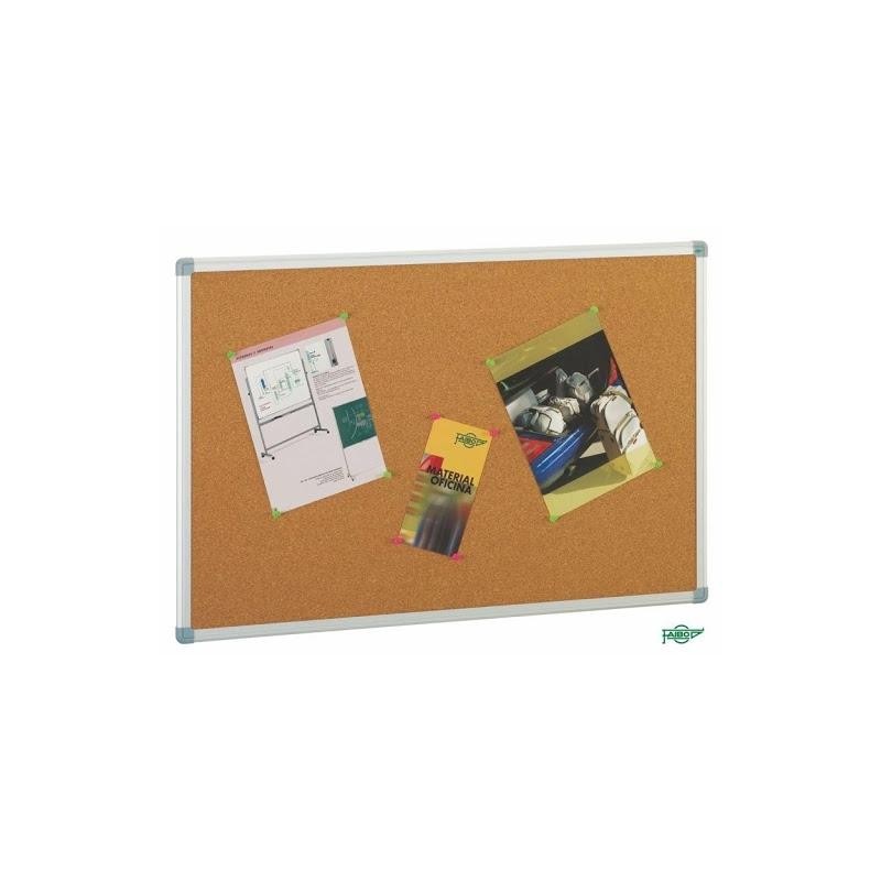 FAIBO TABLERO CORCHO 90X120 CM CON MARCO DE FIBRA 10MM